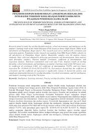 Kata nasehat untuk naik sidi. Pdf Pengaruh Disiplin Ibadah Sholat Lingkungan Sekolah Dan Intelegensi Terhadap Hasil Belajar Peserta Didik Mata Pelajaran Pendidikan Agama Islam