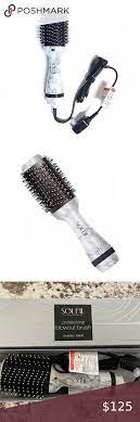 Soleil Marble Black Professional Blowout Brush Hair Color For Black Hair Hair Color For Women Blowout