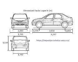 Dimensiuni De Gabarit Dacia Logan In 2020 Luggage