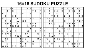 The 16x16 sudokus for the last two months are in the 16x16 sudoku archive. Sudoku 16 X 16 Para Imprimir 16x16 Sudoku Quebra Cabecas Logicos Np Completo We Have Prepared Several Printable Sudoku 16 X 16 Of Different Levels Gustijamhakbar