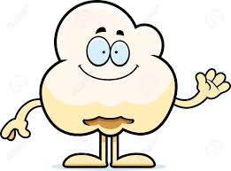 Maybe you would like to learn more about one of these? A Cartoon Illustration Of A Popcorn Kernel Waving Royalty Free Cliparts Vectors And Stock Illustration Image 55001795