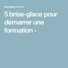 5 Brise Glace Pour Demarrer Une Formation Brise Glace Activite Brise Glace Brise