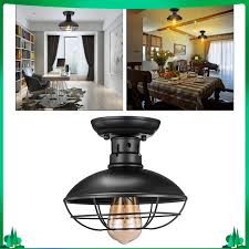 Round led flush mount hampton bay's 20 in. Semi Flush Mount Ceiling Light Light Led Bulb Ceiling Light Fixture Farmhouse Light Fixture For Bedroom Hallway Dining Room Bathroom Office Shopee Philippines