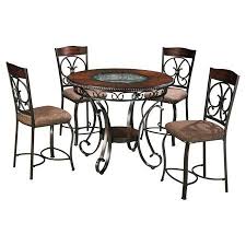 Signature Design By Ashley Glambrey Counter Height Dining Table Chairs Sold Separately Walmart Com In 2020 Counter Height Dining Room Tables Signature Design By Ashley Dining Table
