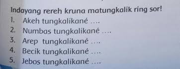 We did not find results for: Bahas Pr Bahasa Bali Kruna Matungkalik Kelas 4 Sd Belajar Bahasa Aksara Dan Sastra Bali
