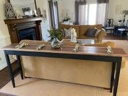 Pub Table Counter Height Sofa Table Bar Table Etsy In 2020 Sofa Table Pub Style Table Pub Table