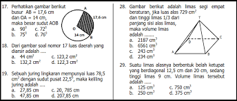 Soal uas matematika kelas 8 semester 2 2019. Komplit Soal Pat Ukk Matematika Smp Kelas 8 Dan Tanggapan K 13 Th 2019 Raja Soal
