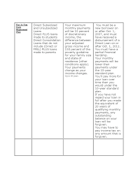 Student Loan Repayment Chart Free Download