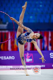 Alexandra agiurgiuculese (italy), ball 2017. Alexandra Agiurgiuculese Italy World Cup Pesaro 2018 Sport Gymnastics Gymnastics Rhythmic Gymnastics