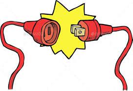 Plug With Socket Easy Doodle Art Illustration Desktop Wallpaper Art