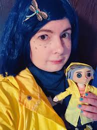 Coraline Inspire Halloween Outfit 💛🎃