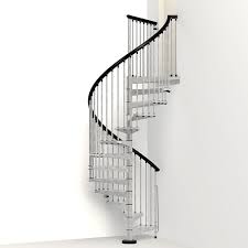 Arke Enduro 63 In Galvanized Steel Spiral Staircase Kit K05003 Spiral Staircase Kits Staircase Kits Spiral Staircase