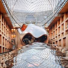 Dz Bank Building Frank Gehry 2001 Back In 2003 I Backpacked Through Europe With Friends Right Before Sta Backpack Through Europe Banks Building Frank Gehry