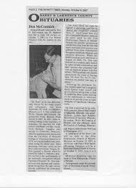 Over the time it has been ranked as high as 770 699 in the world, while most of its traffic comes from usa, where it reached as high as 135 864 position. Don Mccormick Obituary One Important Change Is That Don Wa Flickr