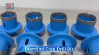 Basin Drill Hole Opener Flume Vacuum Brazed Diamond Hole Saw Basin Wash  Sink Drill Bits for Stone Porcelain Tile Marble Granite