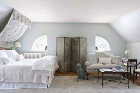 How To Work With Oddly Shaped Bedroom Walls Light Blue Bedroom Wall Decor Bedroom Bedroom Decor