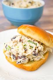 This easy, creamy cranberry chicken salad recipe tastes heavenly delicious and is guaranteed to get rave reviews from even the pickiest of eaters! Chicken Salad With Cranberries This Is Not Diet Food