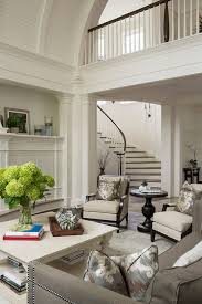 Traditional Living Room With Barrel Ceiling Home Bunch An Interior Design Luxury Homes Sitting Room Interior Design Dining Room Wainscoting House Design