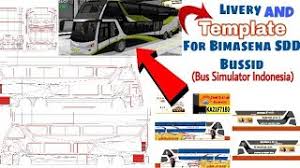 Immediately download the sdd livery and play the bus. Bussid Livery And Tamplate For Bimasena Sdd Bus Youtube