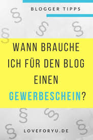 Wann Als Blogger Bzw Instagramer Gewerbe Anmelden Blog Geld Verdienen Online Geld Verdienen Und Erfolgreich Bloggen