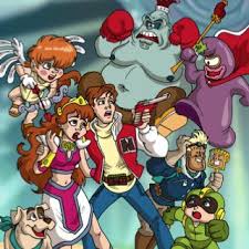 Captain N The Game Master I Love This Series It Had Kid Icarus Mega Man Simon Belmont From Castlevania Mother Brain And Game Master Cartoon 80s Cartoons