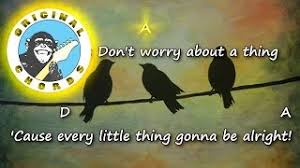 Don't worry about a thing, cause every little thing gonna be all right. Chords For Bob Marley Three Little Birds Chords Lyrics