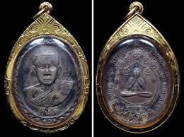 เหร ยญหลวงพ อทองพ ล ว ดสาม คค อ ปถ มน ร นแรก ป 18 buddha amulet monk