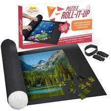 Maybe you would like to learn more about one of these? Puzzle Roll Up Mat Premium Store And Transport Jigsaw Puzzles Up To 1500 Pieces 46 X 26 Felt Mat Inflatable Tube And 3 Elastic Fasteners Walmart Com Walmart Com