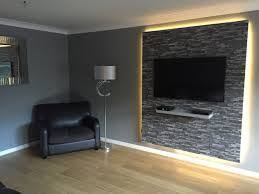 Bildergebnis Fur Tv Wand Selber Bauen Laminat Tv Wand Selber Bauen Tv Wandgestaltung Tv Wand