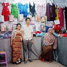 Can't keep their hands off each other (i.imgur.com). The Chinese Lingerie Venders Of Egypt The New Yorker