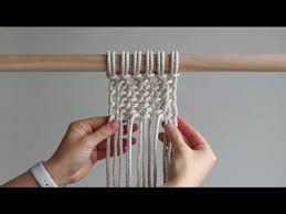 Check spelling or type a new query. Diy Macrame Tutorial For Beginners Half Square Knot Mesh Macrame Tutorial Macrame Diy Macrame Patterns Tutorials