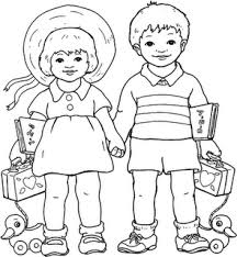 Lihat gambar apa yang telah diwarnai oleh para pengguna lainnya ★ bagikan hasil seni anda di. Mewarnai Gambar Baju Anak Laki Dan Perempuan