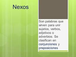 Renunciaron tres personas este mes, por esto, tengo más tareas que hacer. Para Que Sirven Los Nexos Brainly Lat