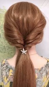 Simple Quick Long Hair Style Video Tutorial Women Girls 739786676276366098 Kolay Sac Modelleri Kendin Yap Sac Modelleri Kendin Yap Sac