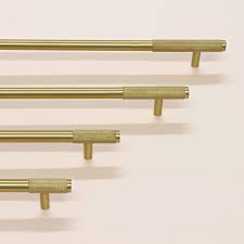 Visit our stores or shop online at ikea.ca. Matt Solid Brass Knurled T Bar Kitchen Cupboard Handles By G Decor Notonthehighstreet Com