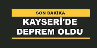7 kilometre derinlikteki depremin merkez üssü i̇stanbul kartal olarak açıklandı. Kayseri De Deprem Oldu