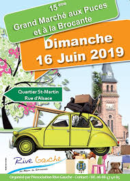 15eme Grand Marche Aux Puces Et A La Brocante De L Association Rive Gauche Ce Dimanche 16 Juin Saint Die Info