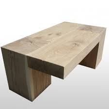 Plank tables can differ in price owing to various characteristics — the average selling price at 1stdibs is $5,400, while the lowest priced sells for $1,000 and the highest can go for as much as $178,058. Coffee Table With Two Wooden Block Legs Solid Oak 100 Kg