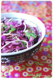 Salade De Chou Rouge Aux Noix Recette Ptitchef Recette En 2020 Salade Chou Rouge Salade De Chou Chou Rouge