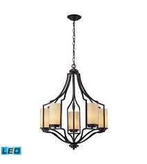 Elk Lighting Linden 5 Light Chandelier In Oiled Bronze 31316 5 Led