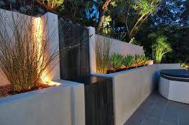 Modern Flat Waterfall Parks House Design Outdoor Waterfalls Waterfall Design Modern Garden