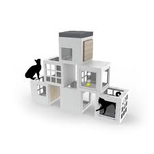 Katt3 Modular Cat Climbing System Starter Kit Casita Para Gatos Arbol Para Gato Cuarto Para Gatos