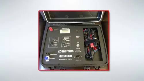 Megôhmetro Digital 10KV Modelo: DMG 10Ki Marca: INSTRUM 2