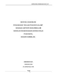 3.7 untuk memupuk sikap kerja sama antara murid semasa melaksanakan aktiviti kelab. Kertas Cadangan Penubuhan Kelab Doc