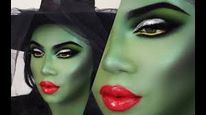 green witch makeup tutorial
