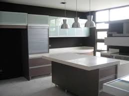 Timber Veneer Aluminum Frame With Synthetic Stone Granite Aluminum Kitchen Cabinets Aluminium Kitchen Modular Kitchen Cabinets
