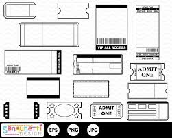 Tickets Clipart Movie Tickets Tickets For Party Invitations Etsy In 2020 Scrapbook Book Diy Gifts For Mom Scrapbook Embellishments Diy