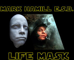 Mark Hamill Star Wars Luke Skywalker Life Mask Cast Jedi