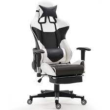giantex ergonomic adjustable gaming chair modern high back racing office chair with lumbar support gaming chair chair drawing ergonomic chair