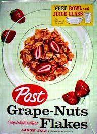 Didn T Even Seem To Be Related To Grape Nuts Grape Nuts Food Breakfast Recipes